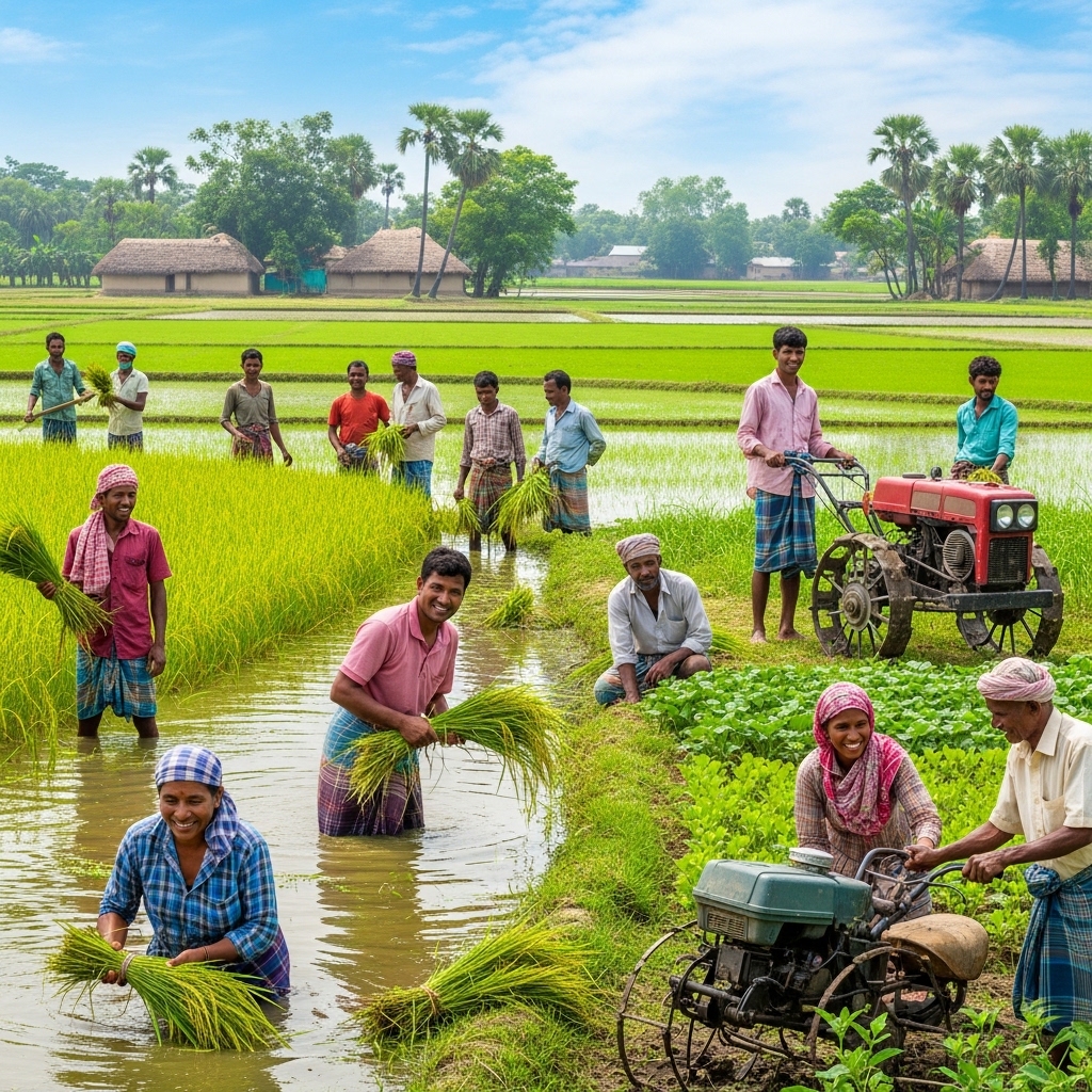 Agriculture & Farming Manpower from Bangladesh