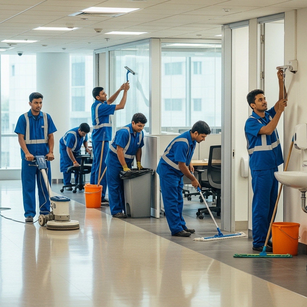 Cleaning & Facility Manpower from Bangladesh