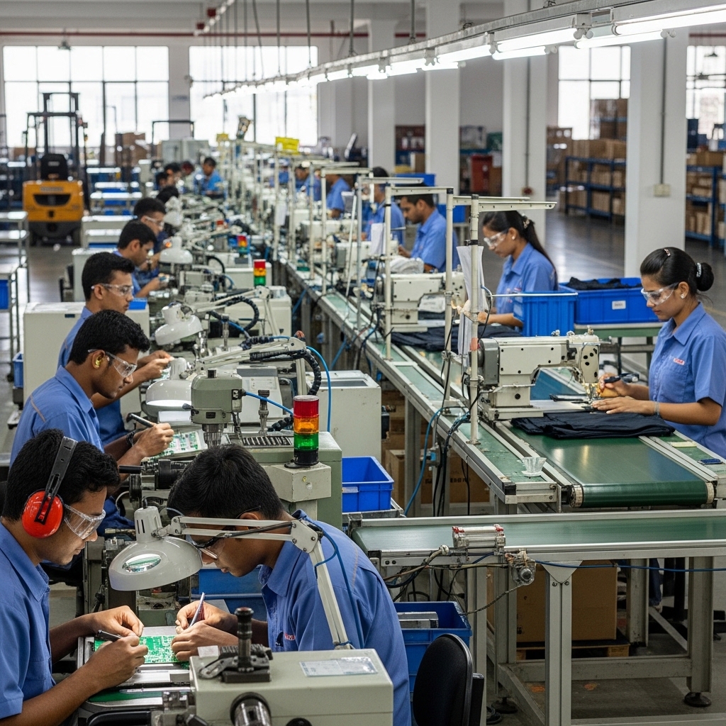 Skilled Manufacturing & Factory Manpower from Bangladesh