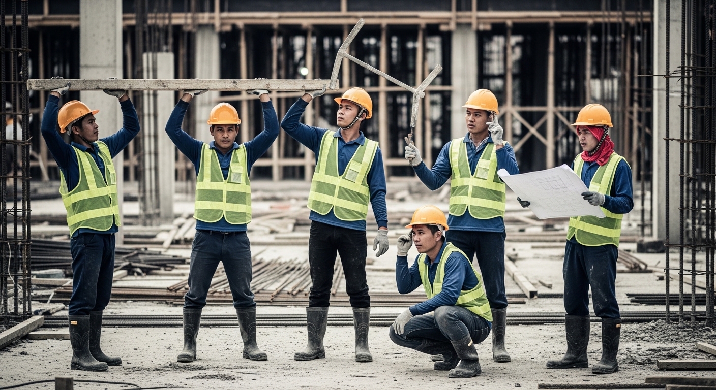 Unskilled manpower from Bangladesh ready for overseas employment